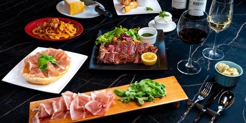 生ハム・自家製ボロネーゼ・特選お肉の「スペチアーレコース」