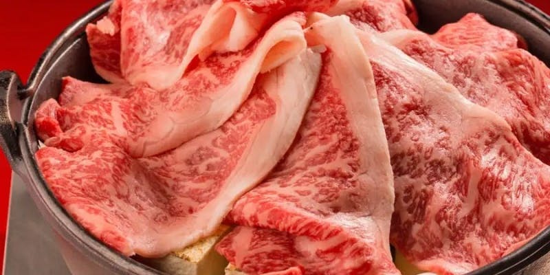 すきやきコース ＜全6品＞