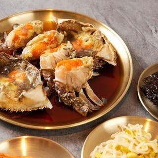 おすすめメニュー：カンジャンケジャン＆ワタリガニチゲ