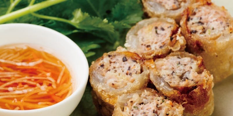 【スタイリッシュコース】お料理6品と食後のベトナムコーヒーor蓮茶付