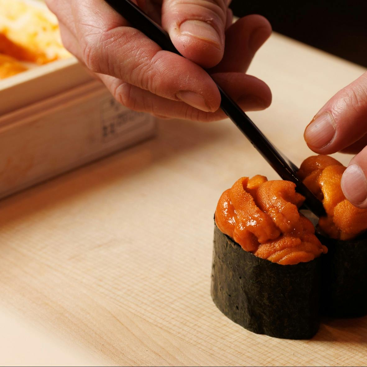 職人技が光る本格寿司