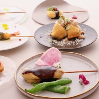 季節の食材を活かした特別なコース