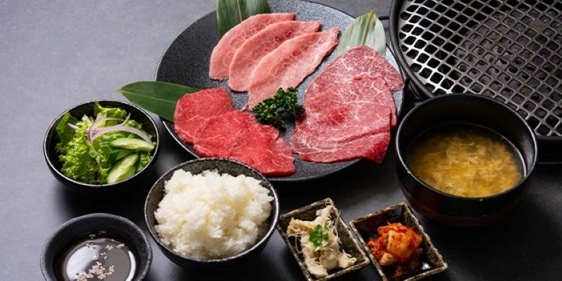 ＜ランチ限定＞和牛上赤身三種御膳