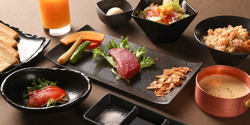 国産サーロインステーキコース