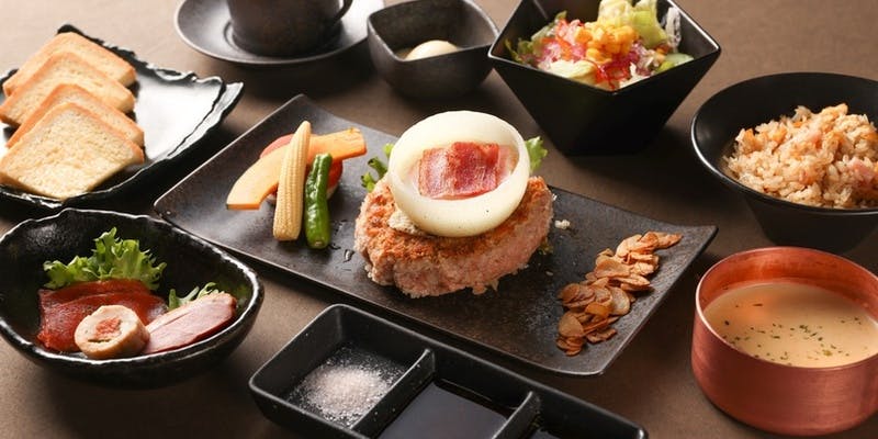 ハンバーグステーキコース