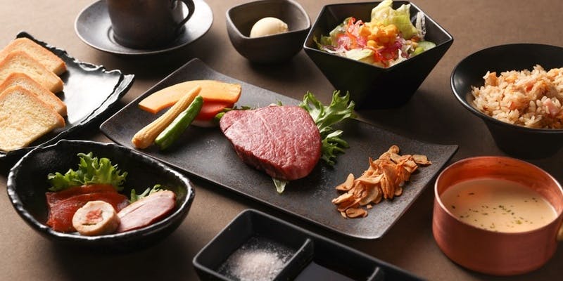 シーフード＆国産フィレステーキコース