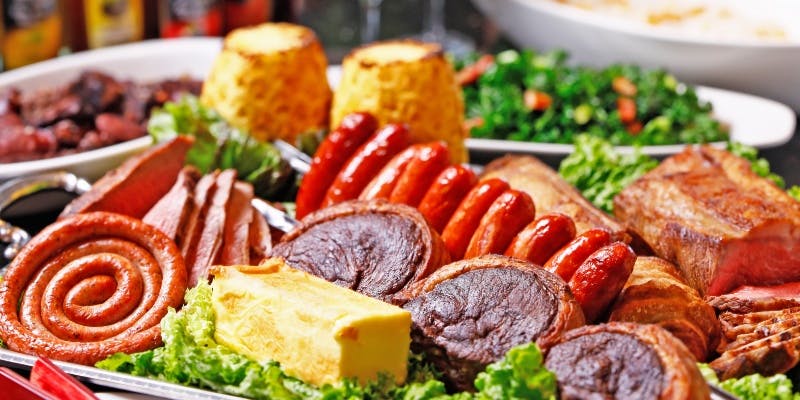 リオデジャネイロコース（シュラスコ7種類＋サイドメニュー食べ放題）