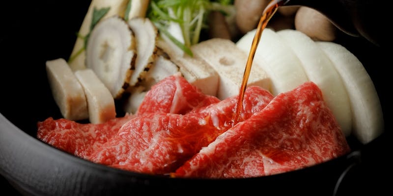 神戸牛　但馬玄すき焼きコース