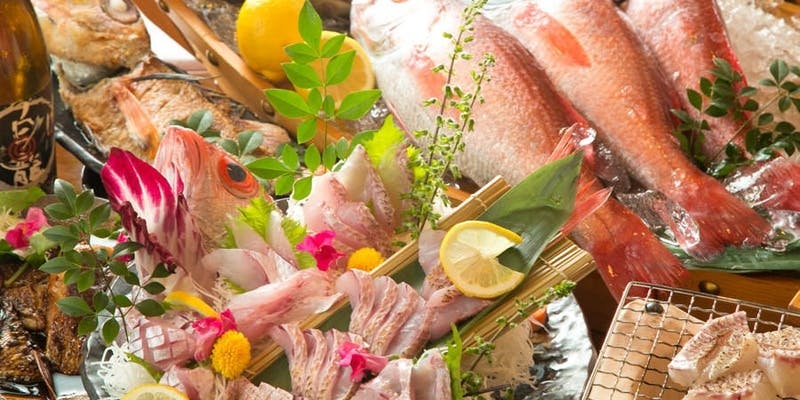 海鮮美食コース　2時間飲み放題付き