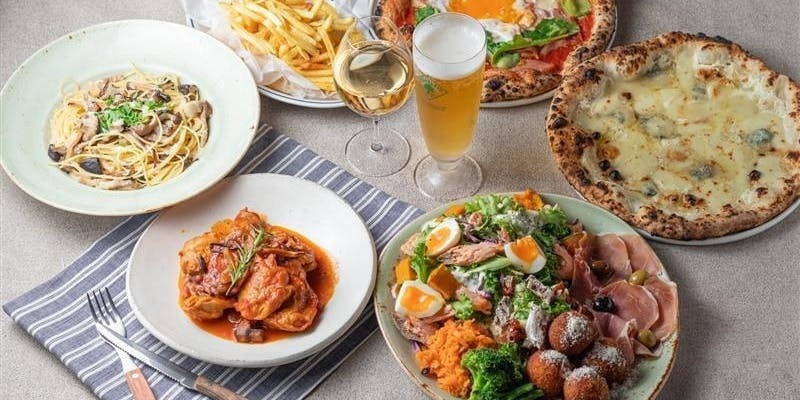 【CUORE PLAN】前菜・フリット・ピッツァ・パスタなど＋2H飲み放題