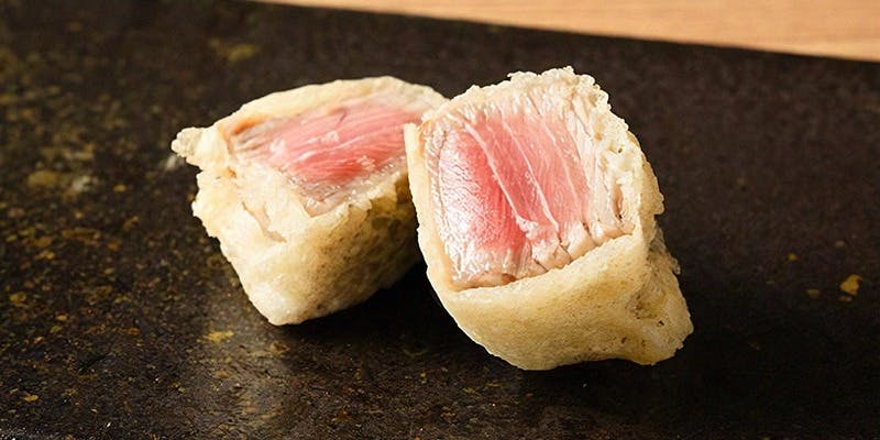 【ディナーコース】旬の食材を使用した天ぷらや天バラなど逸品をご堪能！