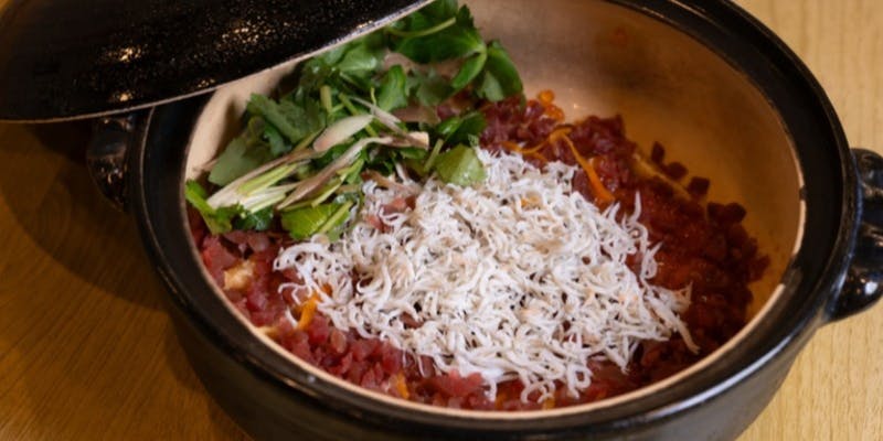 【暁シェアコース】お造り3種盛り、ホッケの塩焼き、しらすと梅の釜飯等（全7品）＋飲み放題