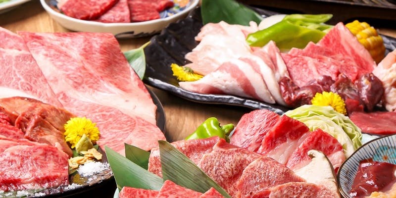 【大和牛尽くし】上カルビ、上ロース、などちょっと贅沢宴会コース！タタキやユッケ