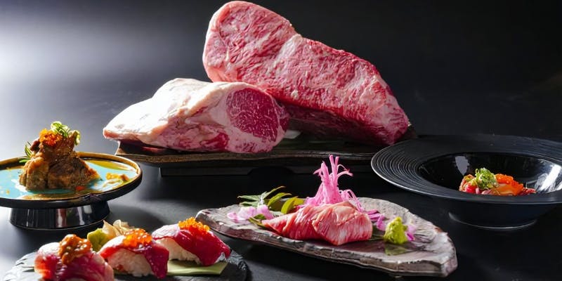鉄板完備の個室にて神戸牛を味わう「シェフおまかせコース」