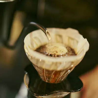 挽きたて香り豊かなコーヒー
