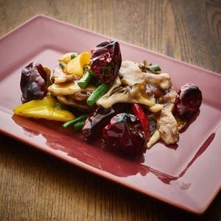 希少な梅山豚を使った絶品料理