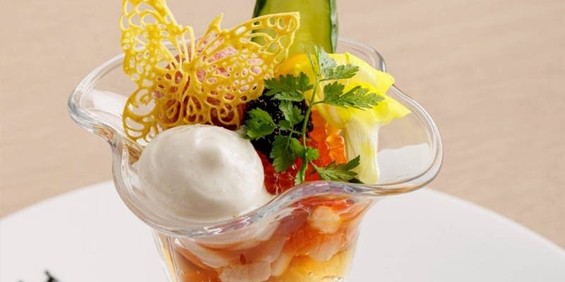 プレジールランチ　シェフおまかせの全7品コース