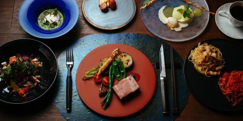 ランチ【旬の食材を使ったシェフおすすめコース】（リクエスト予約）