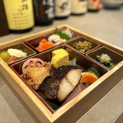 【ランチ】今日の食材を使った発酵松花堂BOX