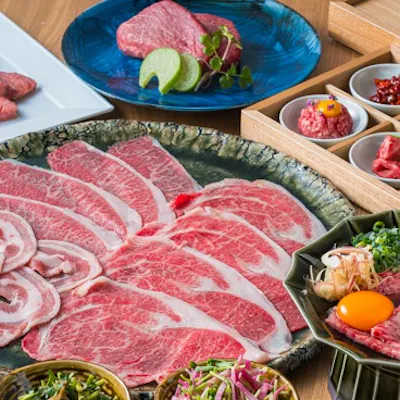 和牛と熟成ヒレがメインのコース、様々なシーンにご利用ください