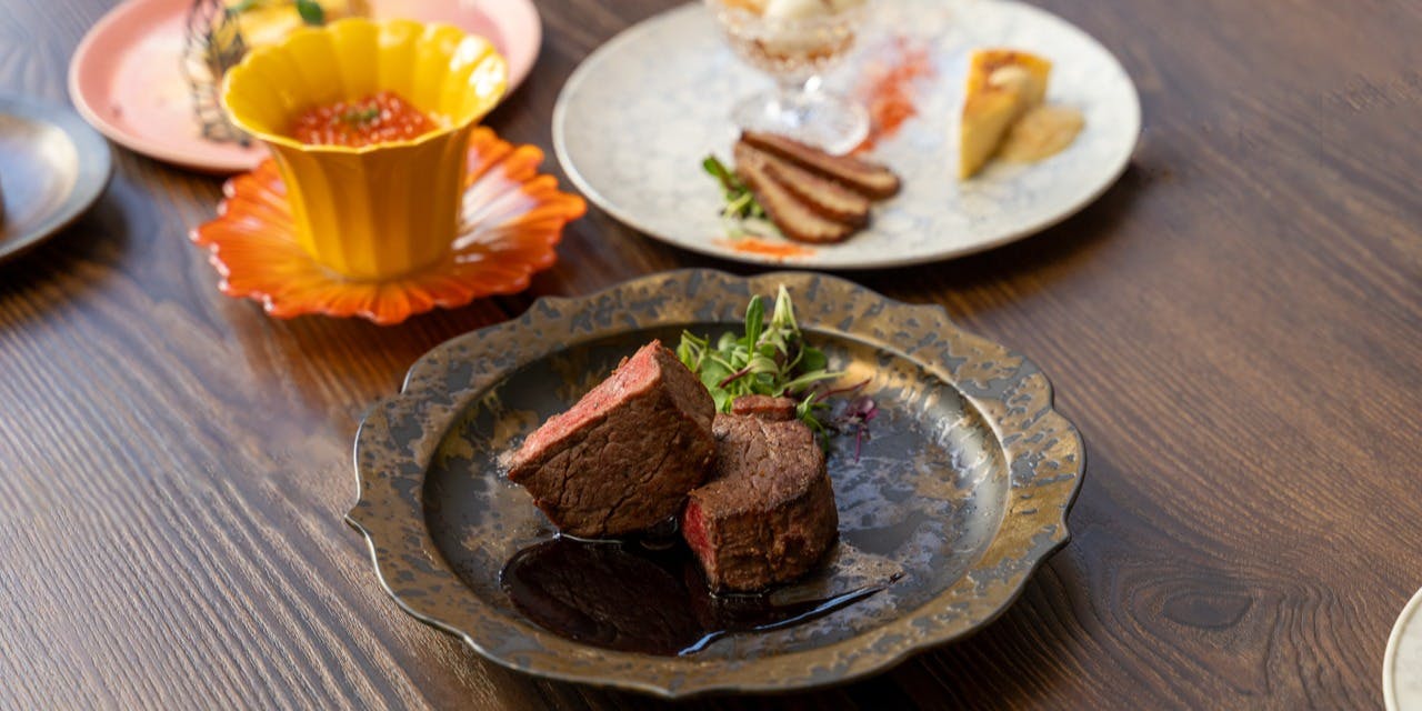 クロック トロワ 【Menu Experience】 料理とワインで一皿ごとに変化を
