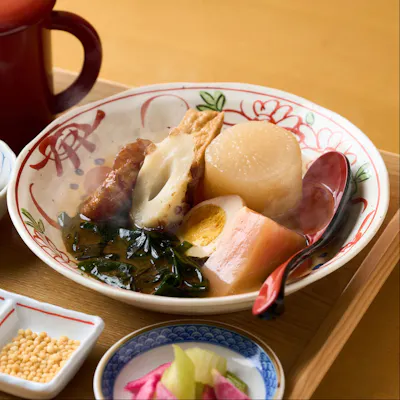 香り立つ出汁とともに楽しむ、当店自慢のおでんと和の味わい