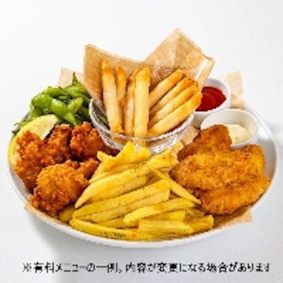 食べ物&飲み物の持ち込みOK!有料メニューもご用意!