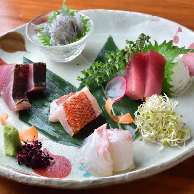 市場直送の鮮魚と旬野菜で四季を味わう創作和食