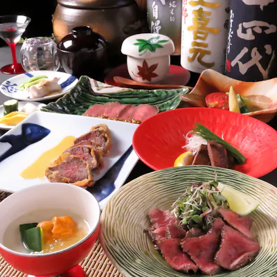 月替わりの肉会席コース