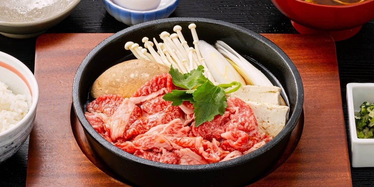 お肉膳スギモト 松坂屋名古屋店 【 松阪牛 上ロースしゃぶしゃぶ