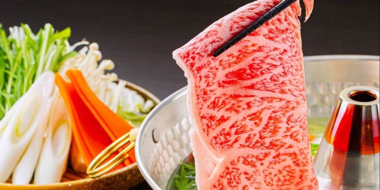 お肉膳スギモト 松坂屋名古屋店 【 松阪牛 上ロースしゃぶしゃぶ