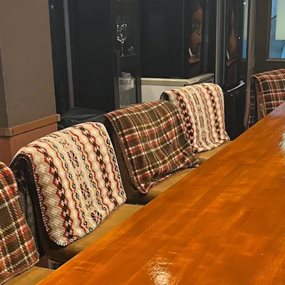 落ち着いた雰囲気の店内