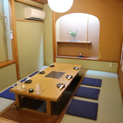最大60名様まで対応可能な個室