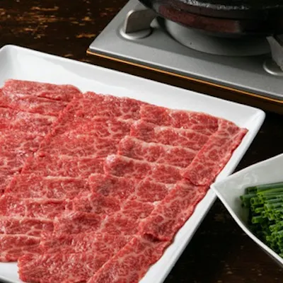 名物「和牛の石焼き」を堪能
