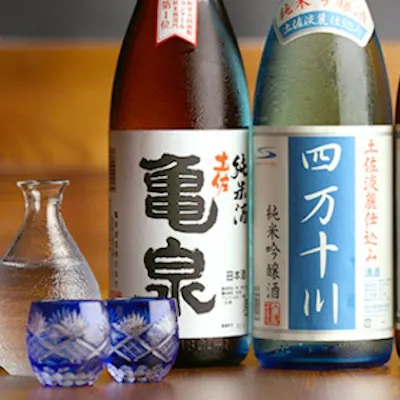 高知の銘酒を取り揃え
