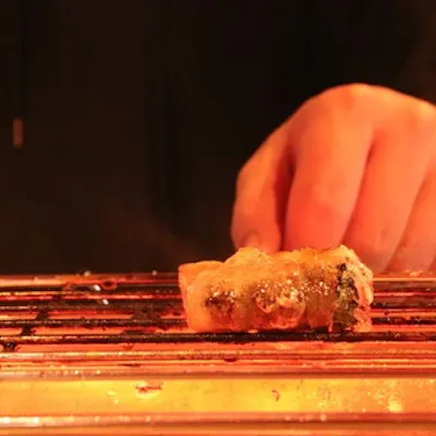 芳寿豚のジューシーな焼き物