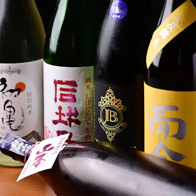 日本酒が豊富 ― 飲み放題プランもご用意