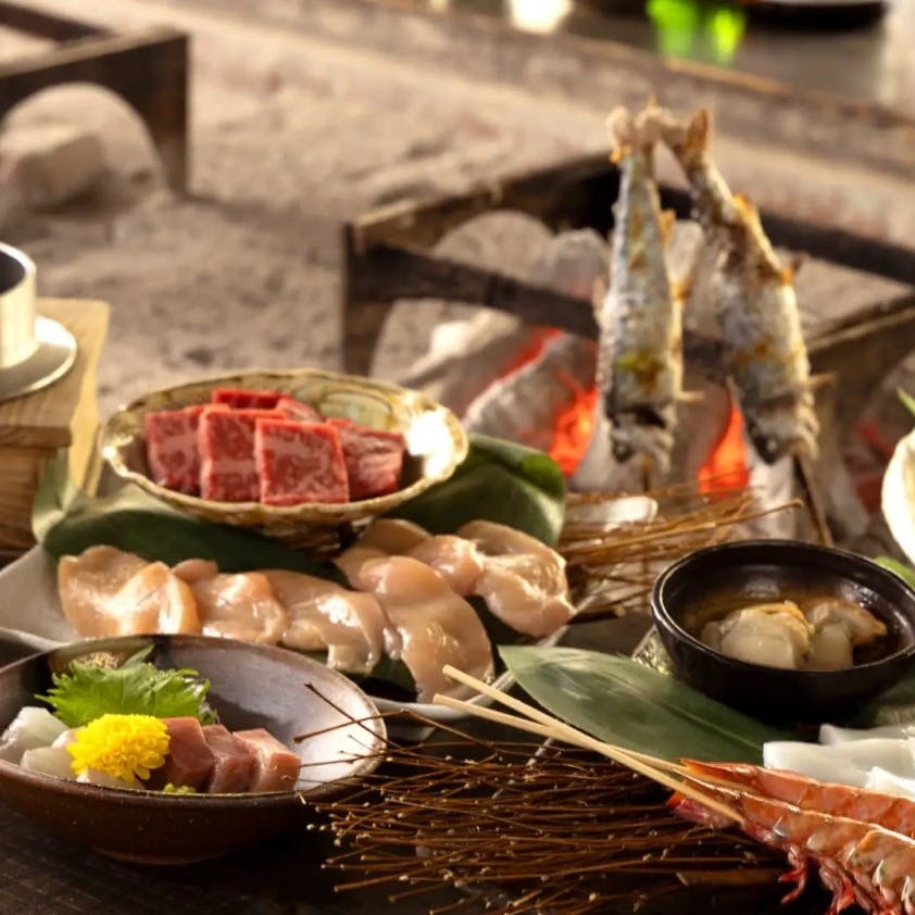 囲炉裏料理 熾火 (おきび) - 【ネスタリゾート神戸】天然温泉 十界の湯