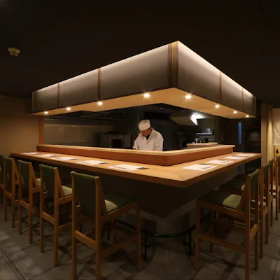 落ち着いた雰囲気の店内