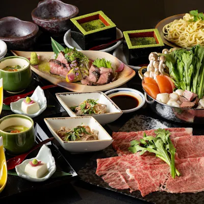 多彩なメニューと新鮮な食材