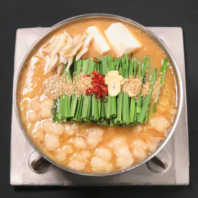新鮮なもつを使用した絶品もつ鍋