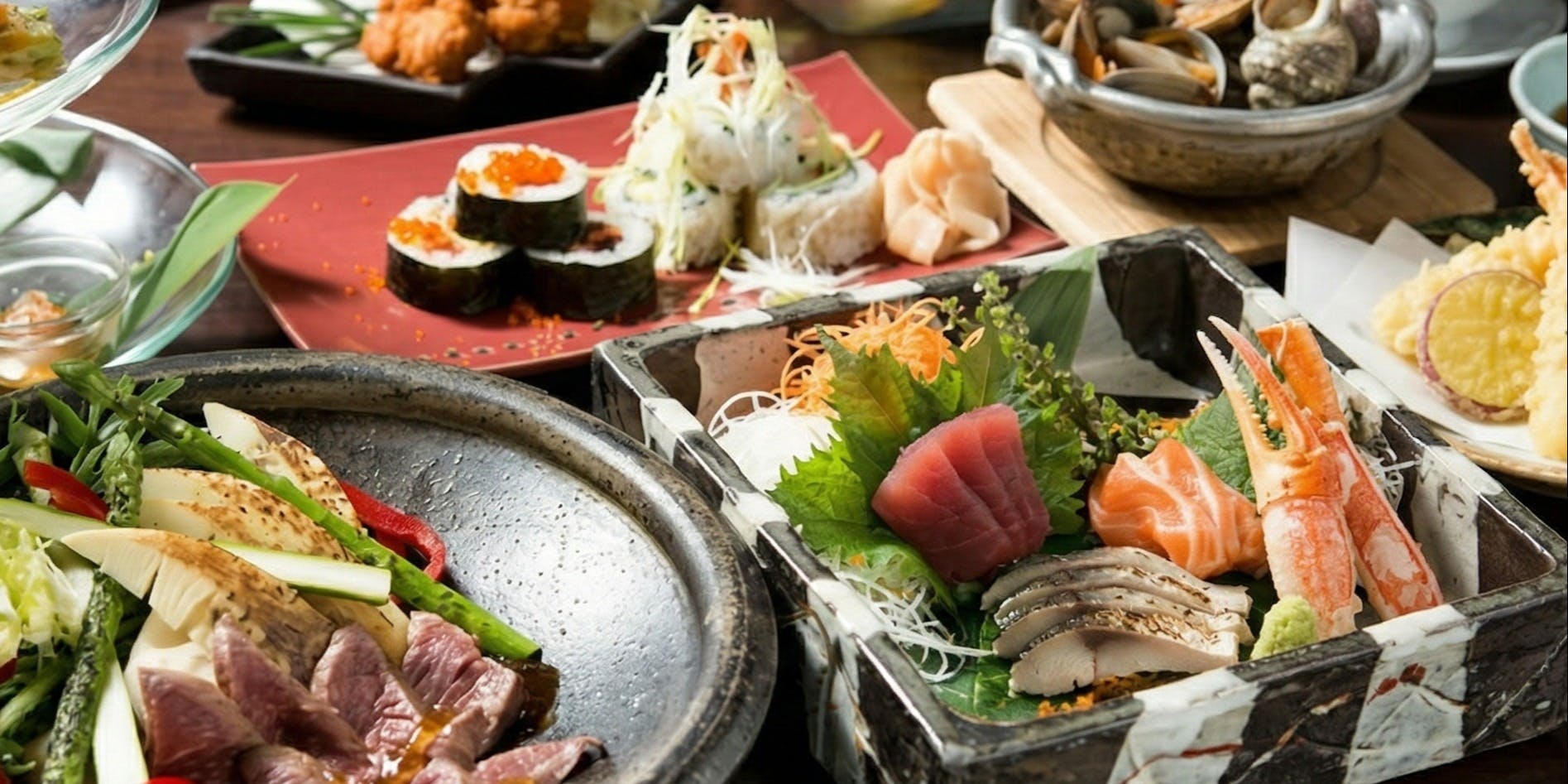 一休　橙コース 橙家 横浜みなとみらい東急スクエア店 【極コース 全8品 】造り3種、牛