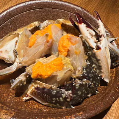 【お電話予約限定】 超熟成日本酒をつかった 「カンジャンケジャン」