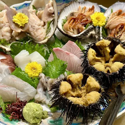 新鮮な海鮮料理が自慢