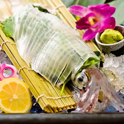 直接仕入れの新鮮な活魚料理を堪能