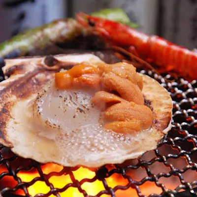 新鮮な食材を七輪焼きで楽しむ