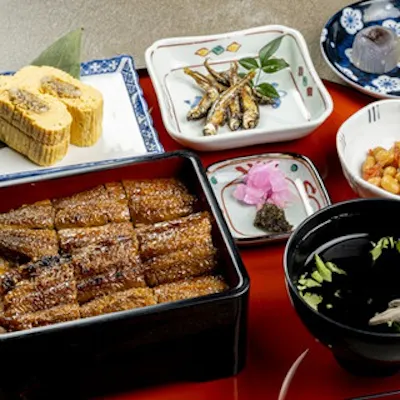 うなぎと川魚料理を堪能できるお得な御膳