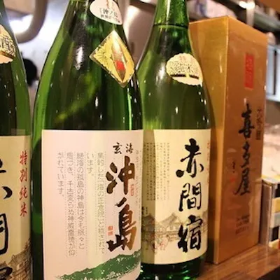 而今・獺祭など多彩な日本酒を取り揃え