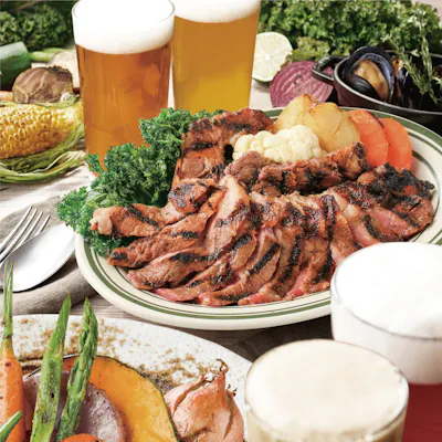 クラフトビールと楽しむ食事