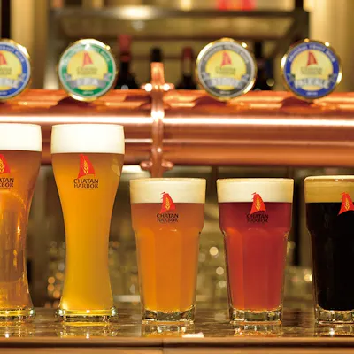 ここでしか味わえない自家醸造クラフトビール